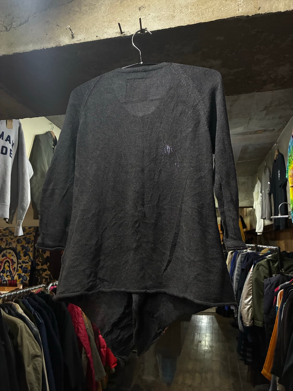 YOHJI YAMAMOTO 요지 야마모토 패턴 가디건 상품이미지3