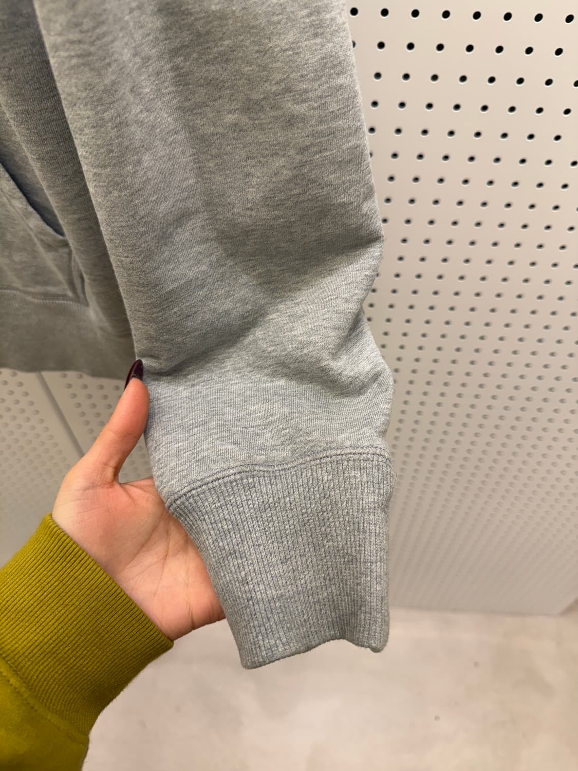 나이키 스우시 기본 후드집업 그레이 U1138 상품이미지4