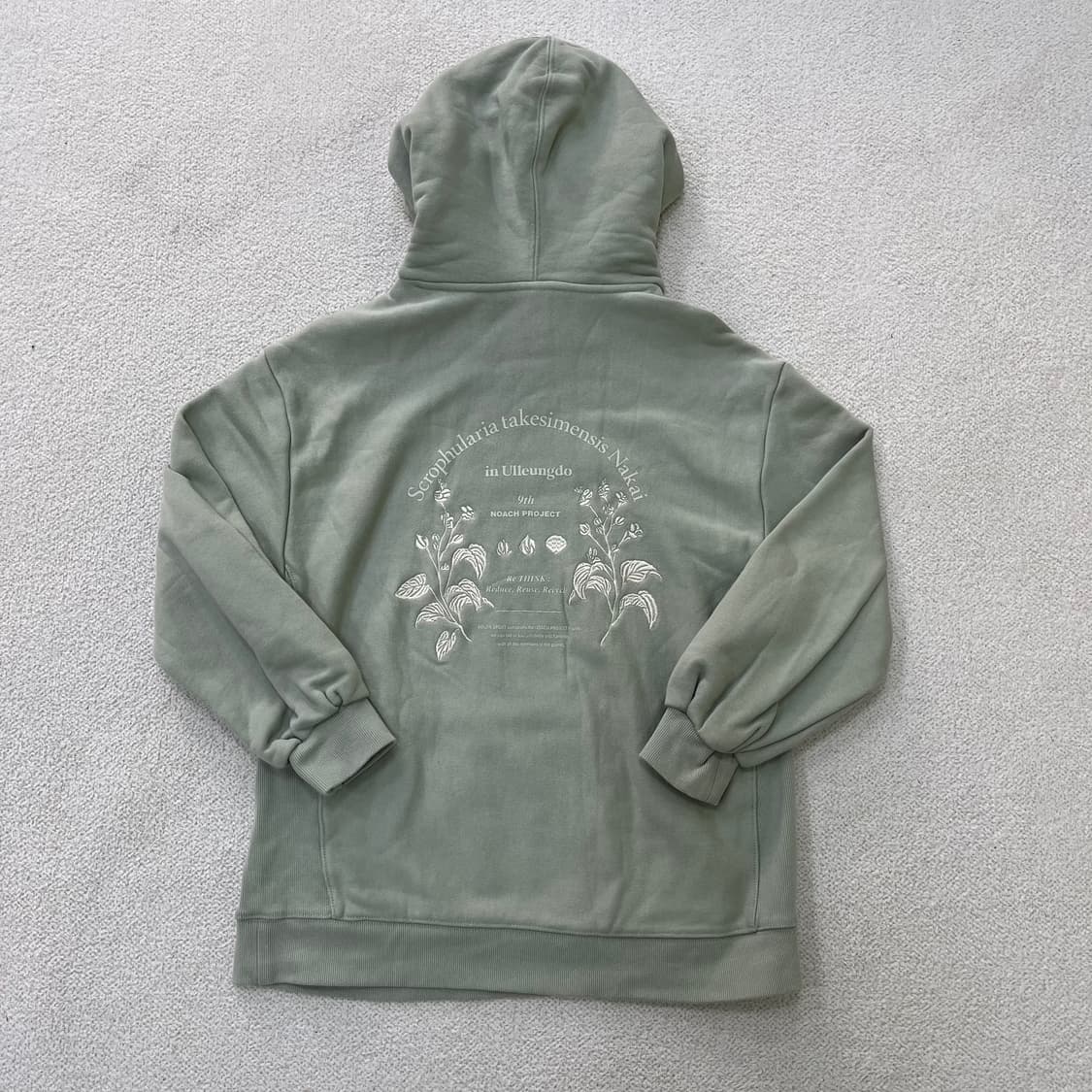 S 노아프로젝트 후드 티셔츠 0325M 상품이미지4