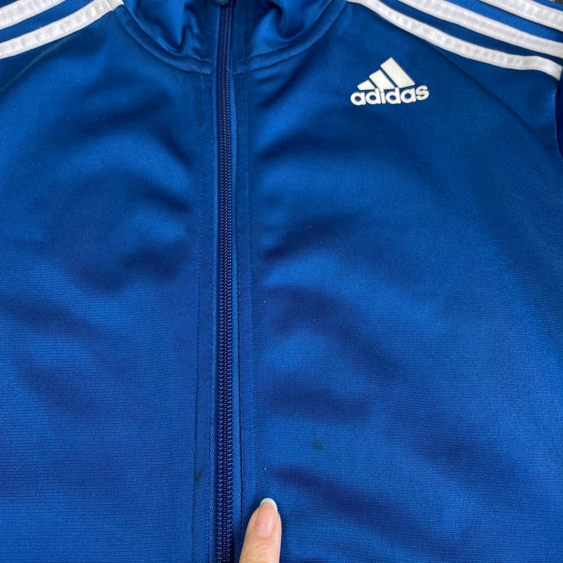 아디다스 블루 약기모 져지 트랙탑 95 상품이미지5