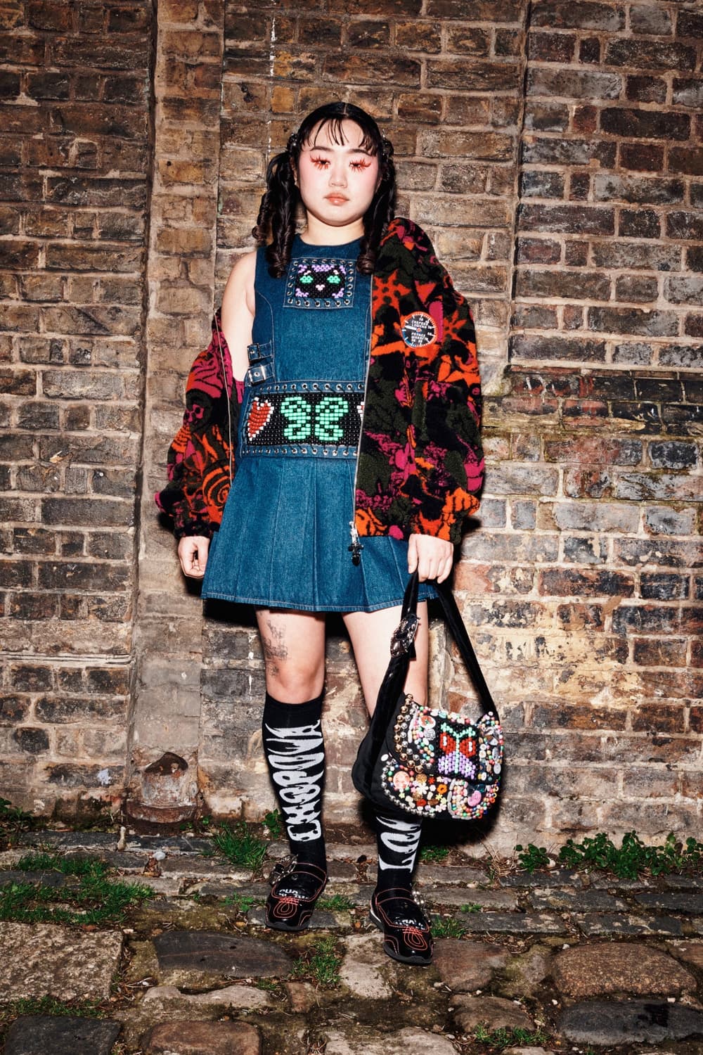 [S]초포바 로위나 25fw 엔진 파티 후드 후리스 자켓 상품이미지2