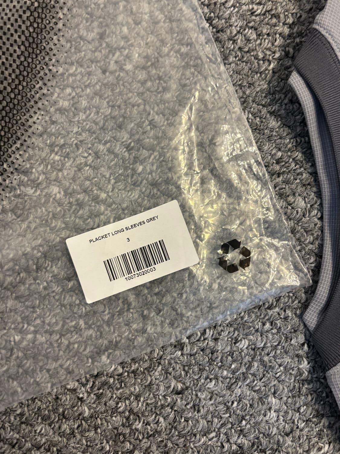 산산기어 플래킷 롱 슬리브 그레이 상품이미지6