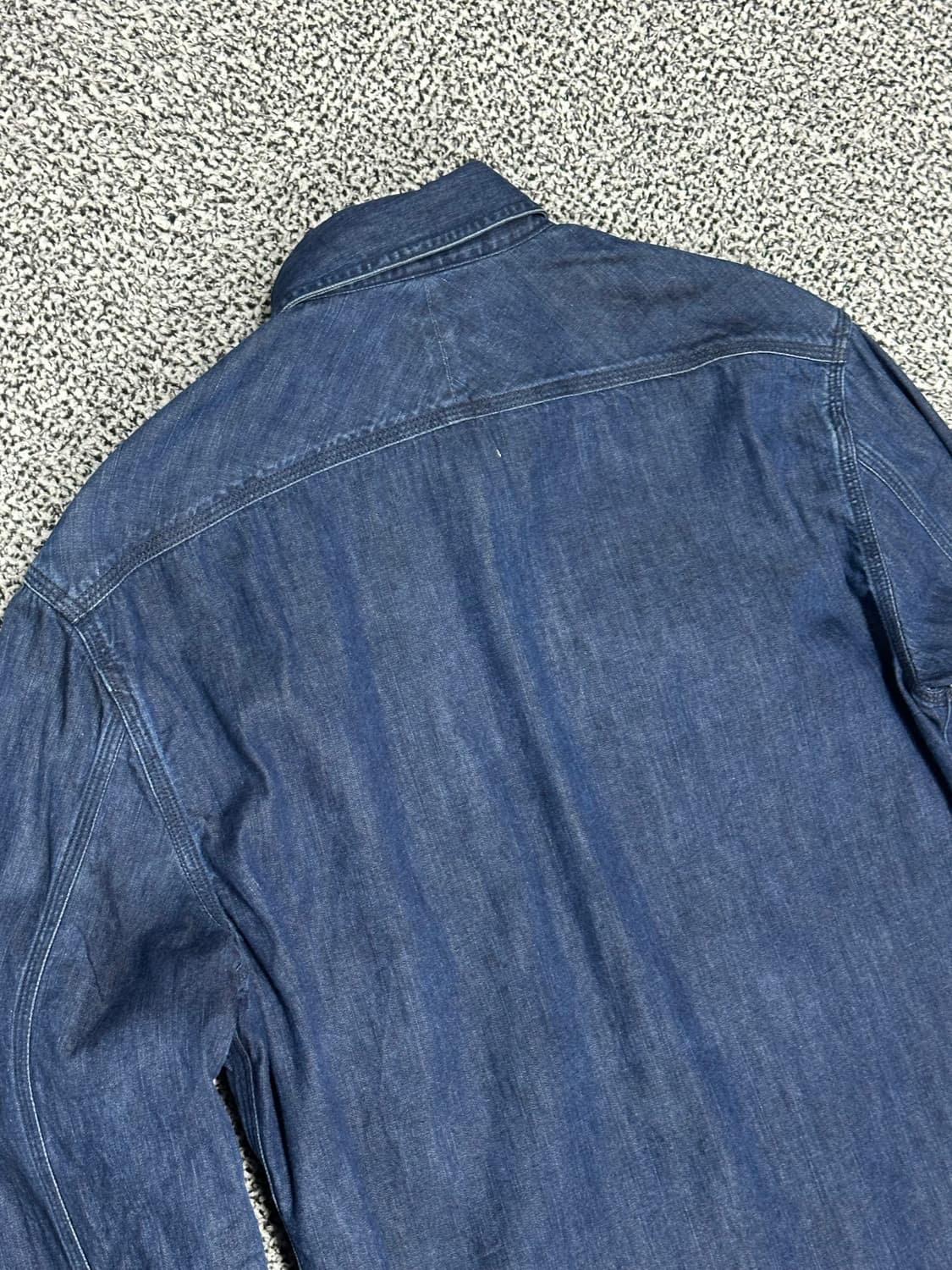 버버리 데님 청 셔츠 상품이미지7