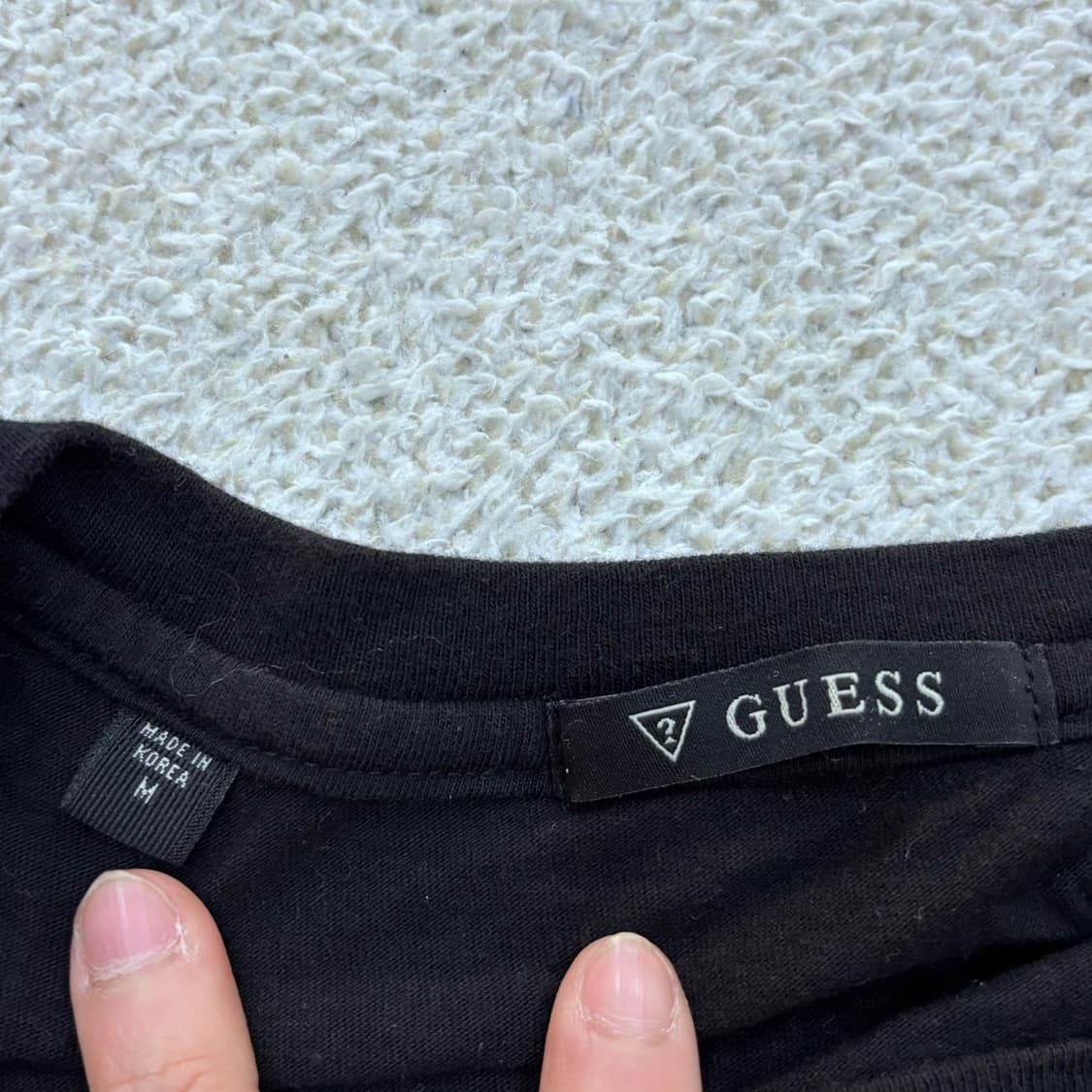 M 게스 그래픽 반팔 티셔츠 0410E 상품이미지3