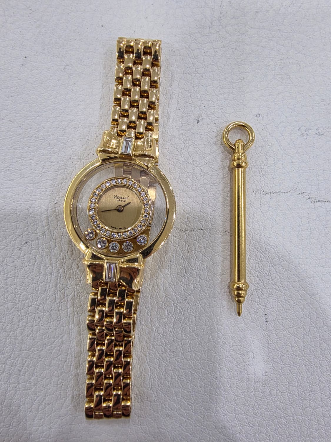 쇼파드 금통 다이아 시계 정품 상품이미지1