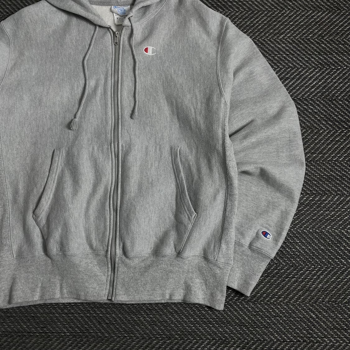 챔피온 리버스위브 박시핏 후드 집업y 3452 상품이미지3