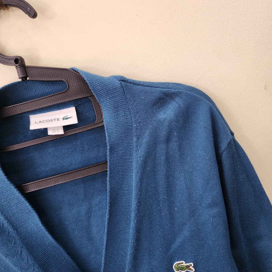 LACOSTE 클래식 코튼 가디건 FR4 상품이미지2