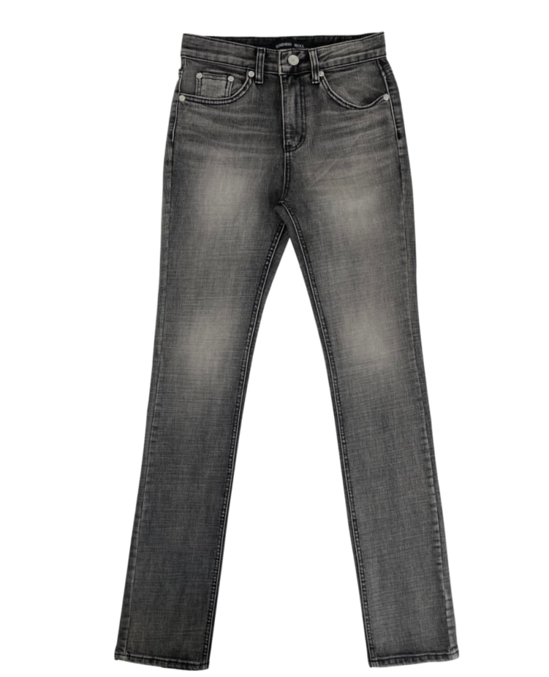 보헤미안서울 하이웨스트 스트레이트 팬츠, 그레이 상품이미지1