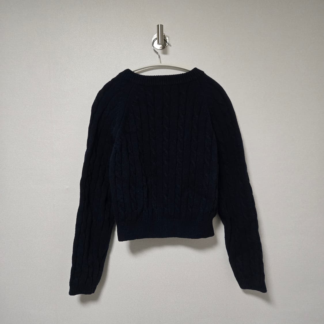 메이비베이비 디어리스트 케이블 크롭 니트 / 여성 니트 / 여자 니트  상품이미지4