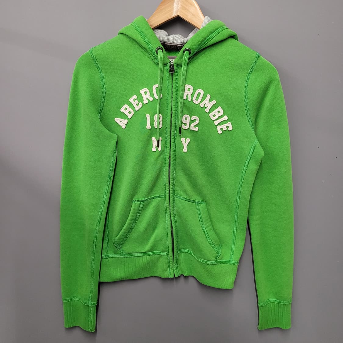 Abercrombie 아베크롬비 후드집업 그린 상품이미지1