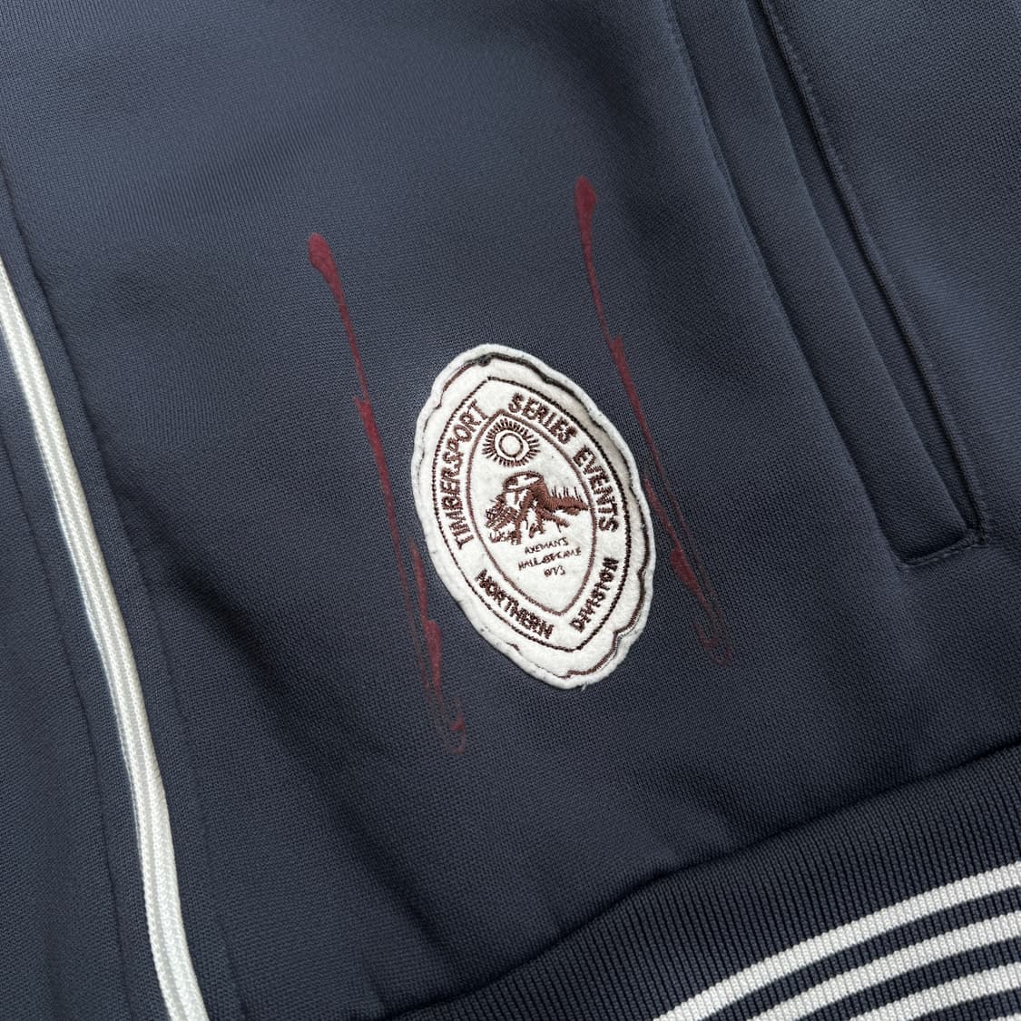 Y2K 그런지 버팔로 락 펑크 트랙탑 져지 상품이미지4