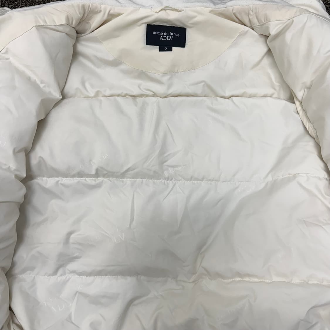 아크메드라비 여성 덕다운 패딩 아이보리 0사이즈 상품이미지7