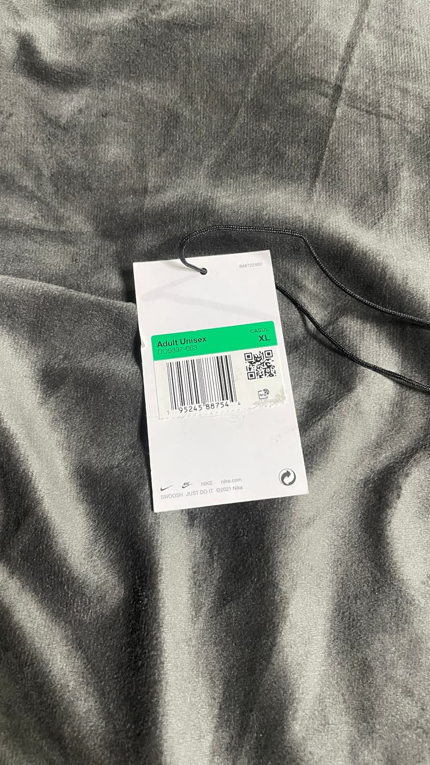 나이키 x 스투시 맨투맨 스웻셔츠 그레이 회색 XL 상품이미지4
