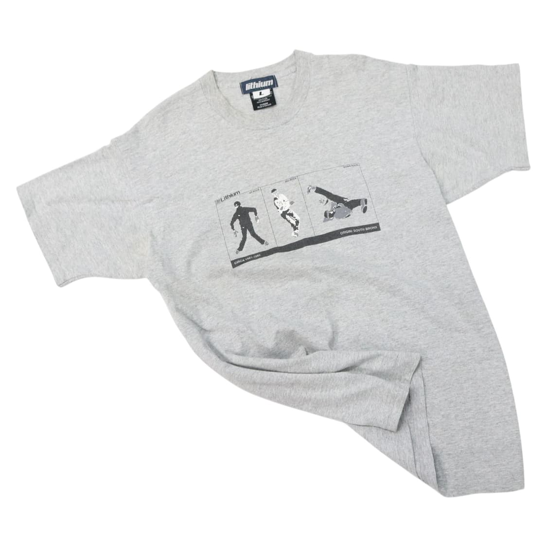 Lithium 80s B-Boy 아카이브 그래픽 티셔츠 (L) 상품이미지1