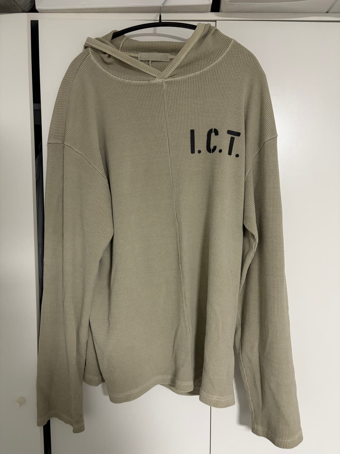 icyto 후드티 베이지 상품이미지1