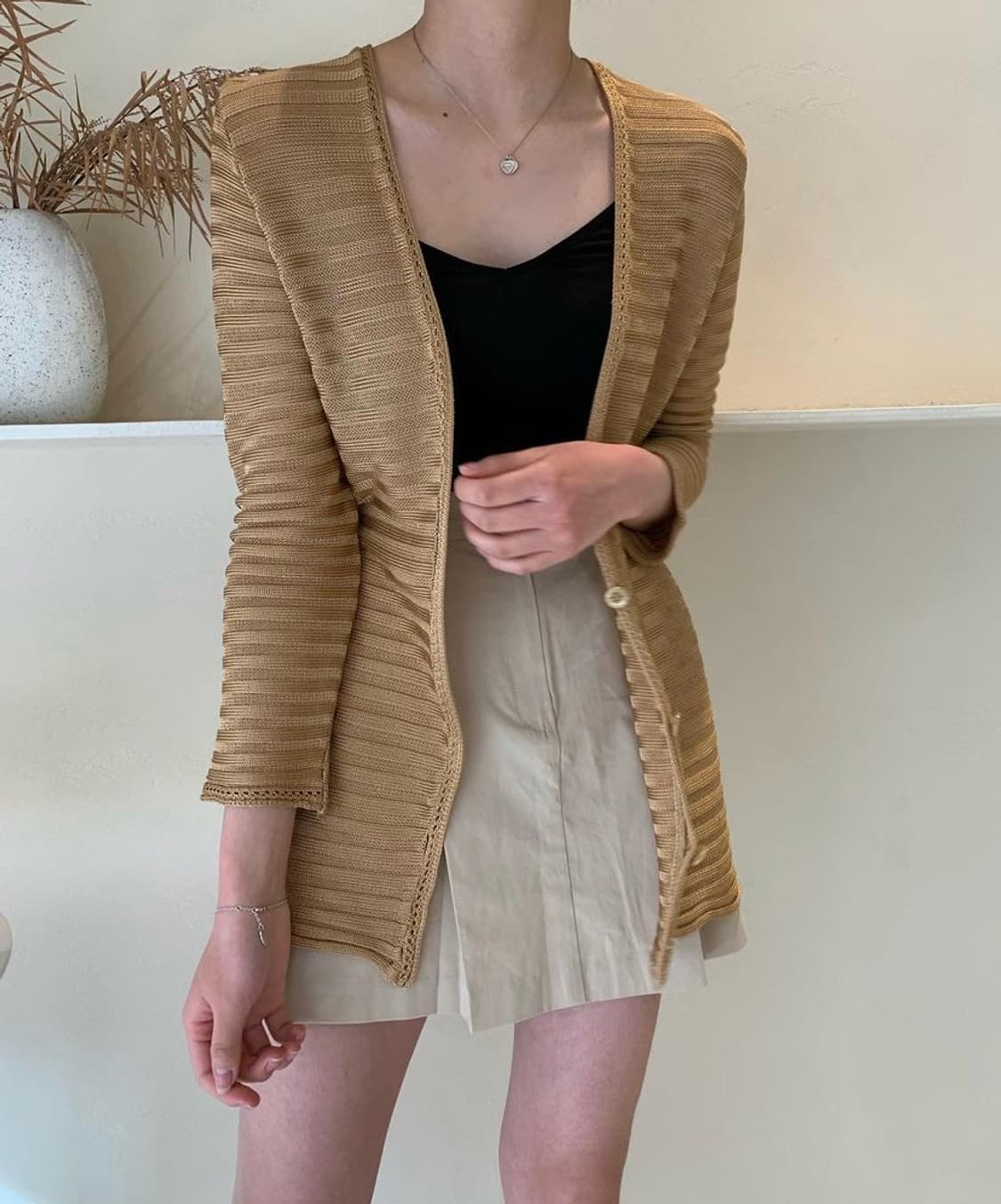 셀린느 비스코스 가디건 상품이미지2