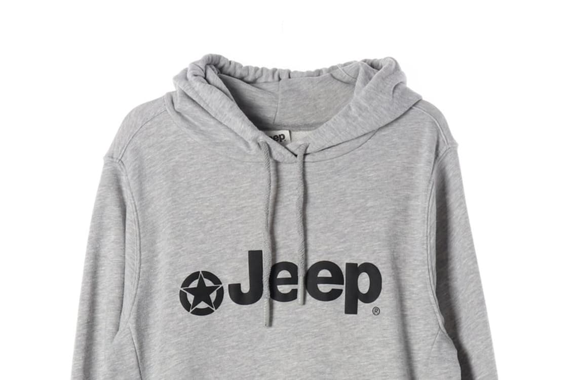 Jeep 빅로고 별 프린팅 후드티 L 상품이미지3