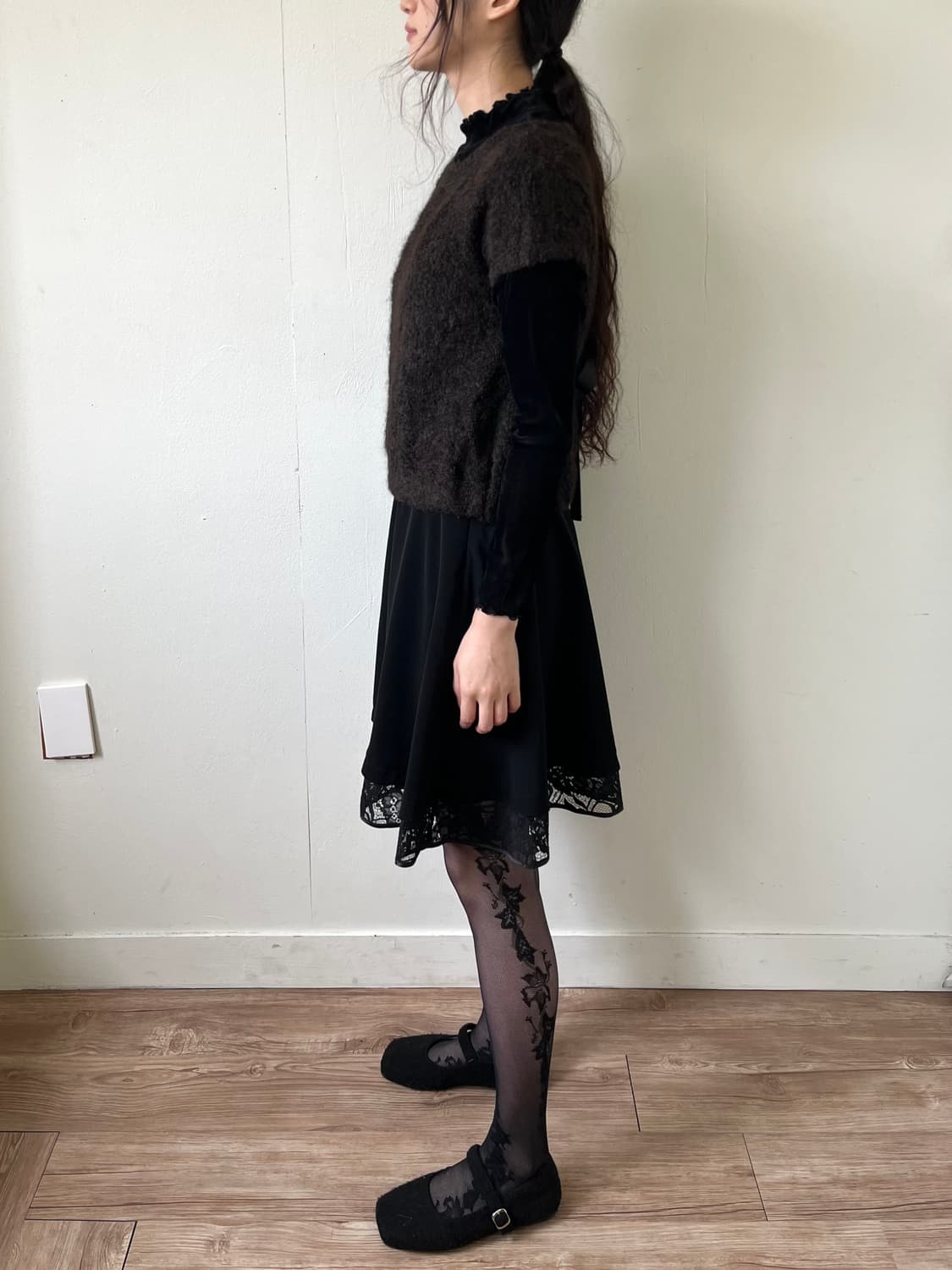 IKUKO 백 로브 스웨터 상품이미지9