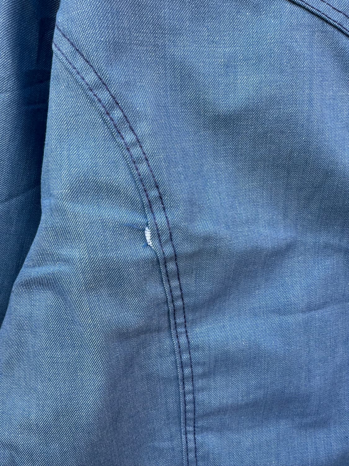 70s lee 빈티지 lightwash 데님 웨스턴 자켓 상품이미지8