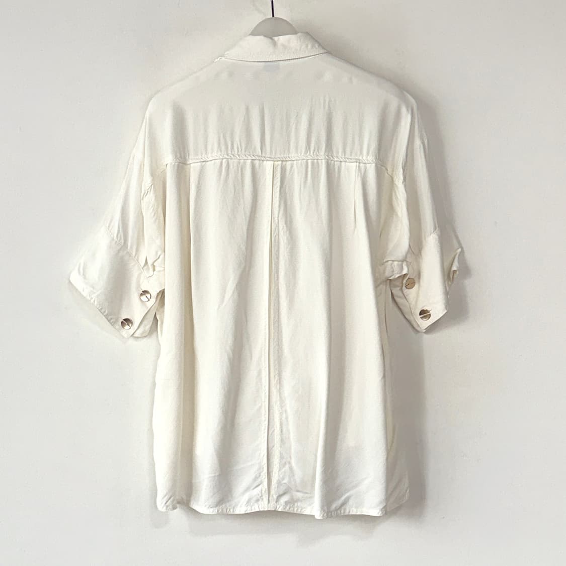 타임 TIME 벨티드 반팔 셔츠 상품이미지7