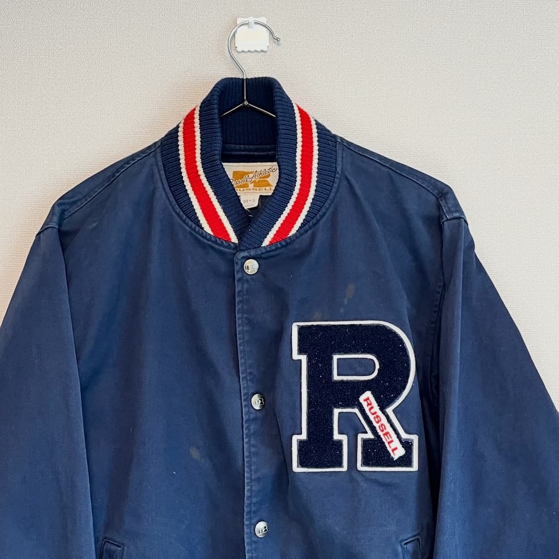 90s 러셀 빈티지 베이스볼 자켓 상품이미지2