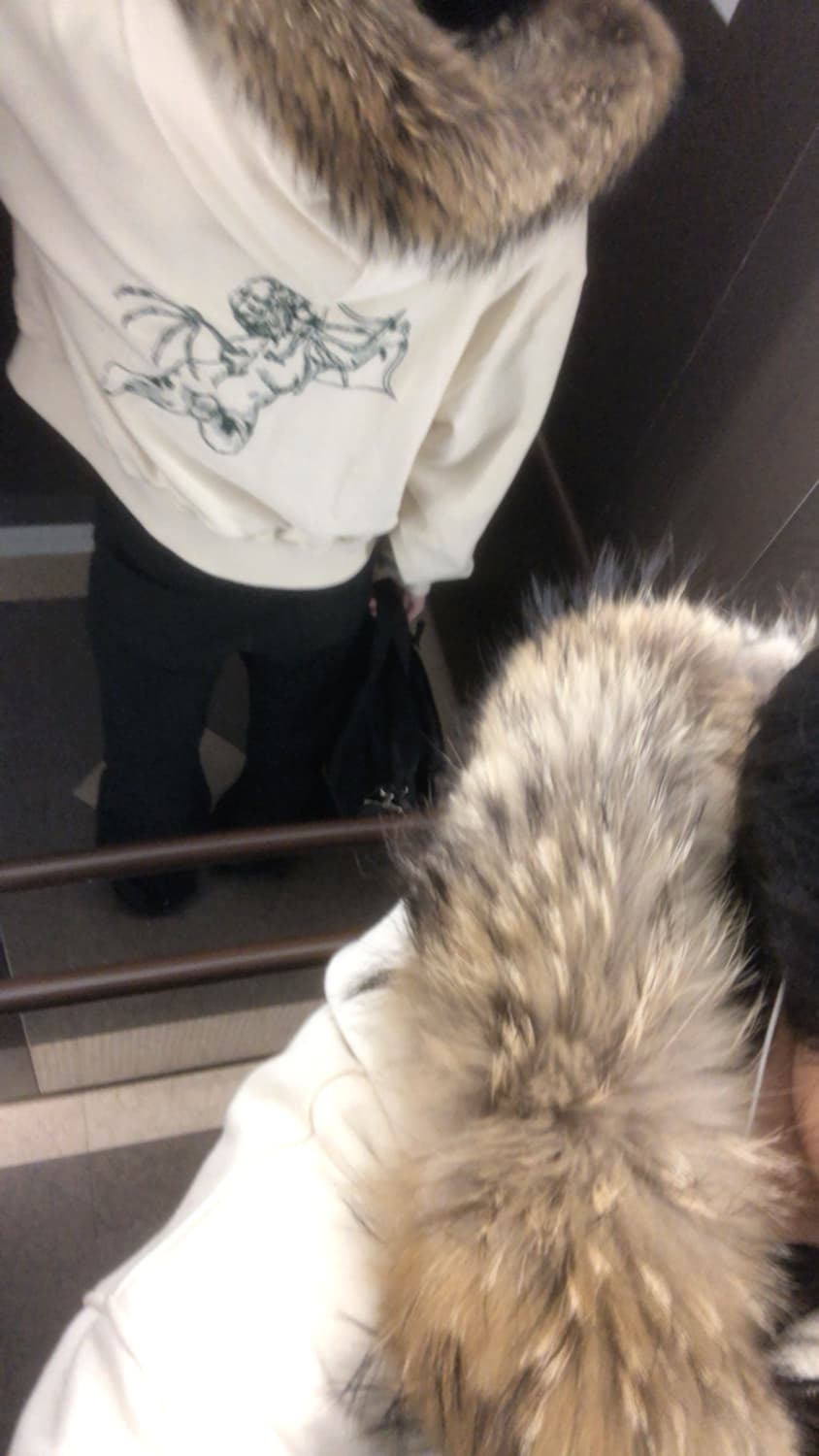 언더마이카 퍼 후드집업 희귀 매물 2size 상품이미지1