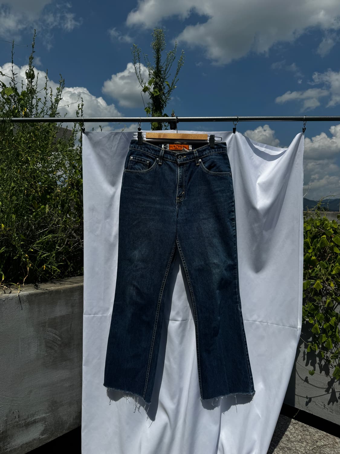 90s Made in USA Levis 실버탭 부츠컷 데님 W31 상품이미지1