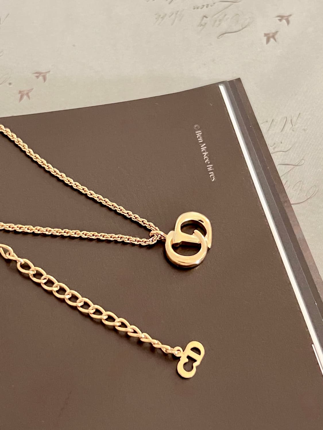 DIOR CD로고 빈티지 디올 목걸이 상품이미지7