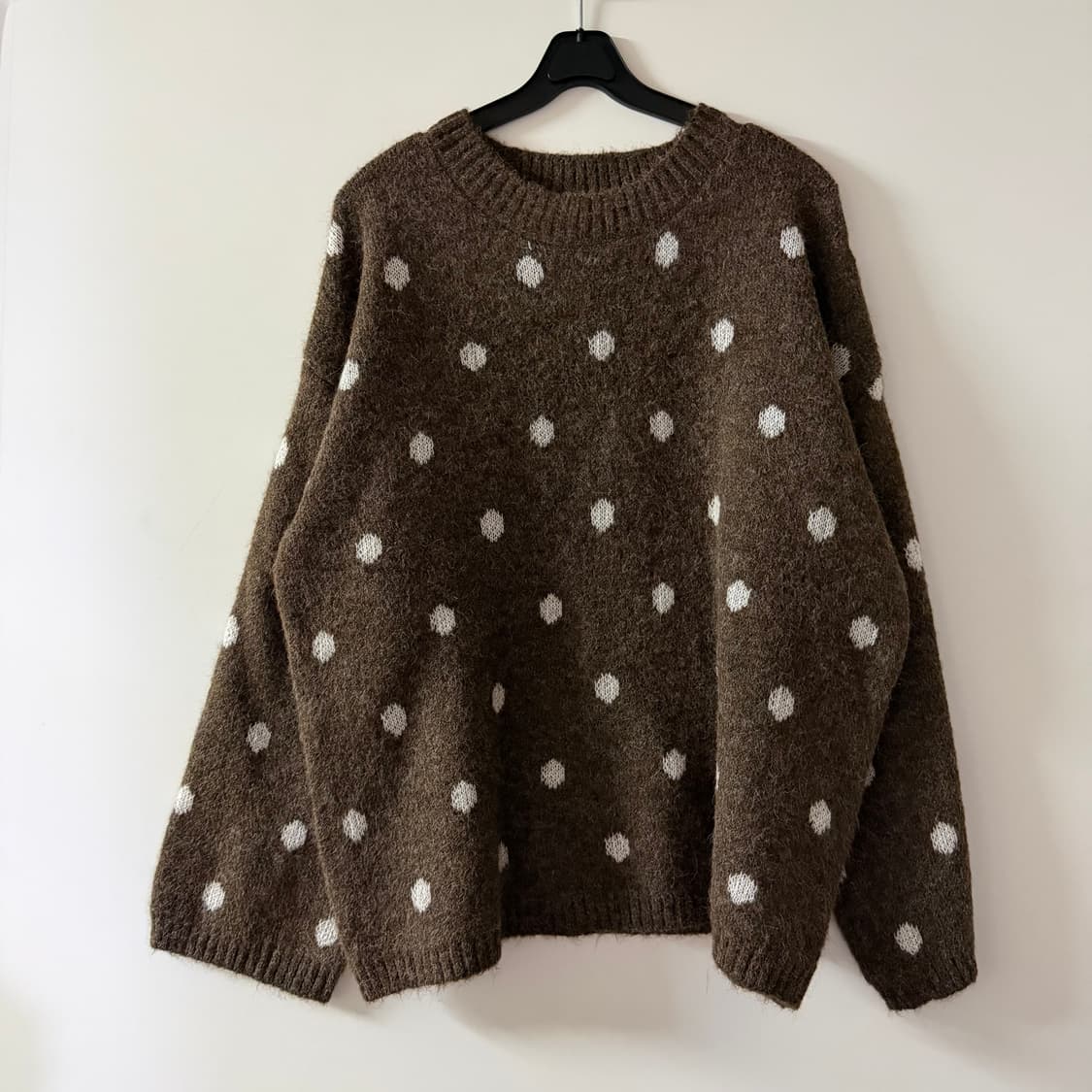 새상품 여자 도트 니트 상품이미지1