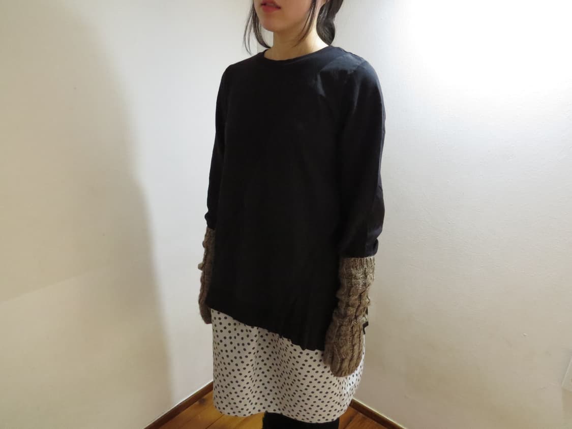 언발란스 블랙 탑 상품이미지6