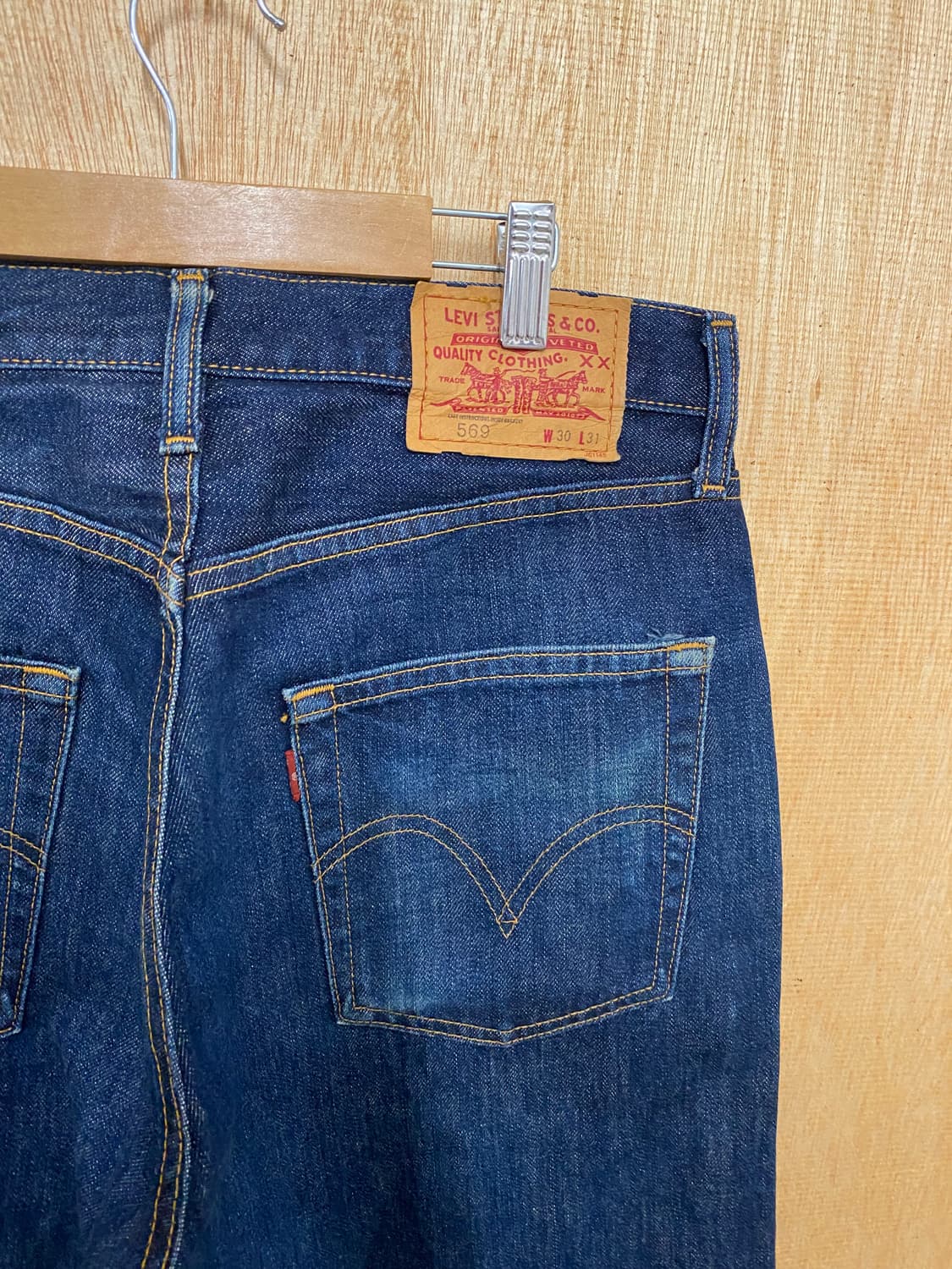 00's LEVI'S 569 denim pants 리바이스 루즈핏 데님 상품이미지6
