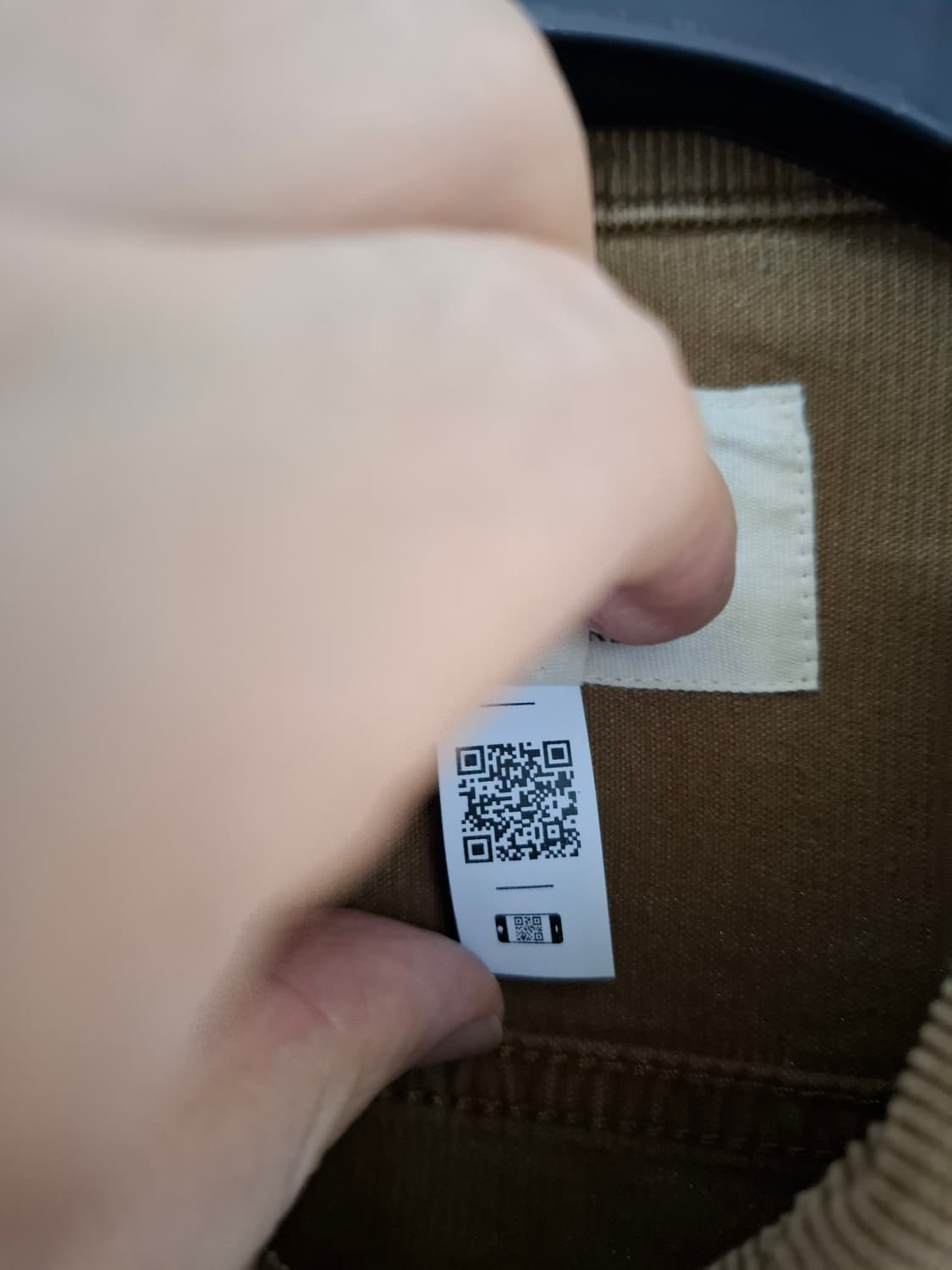 L 폴로 코듀로이 스트레치 트러커 자켓 브라운 상품이미지3