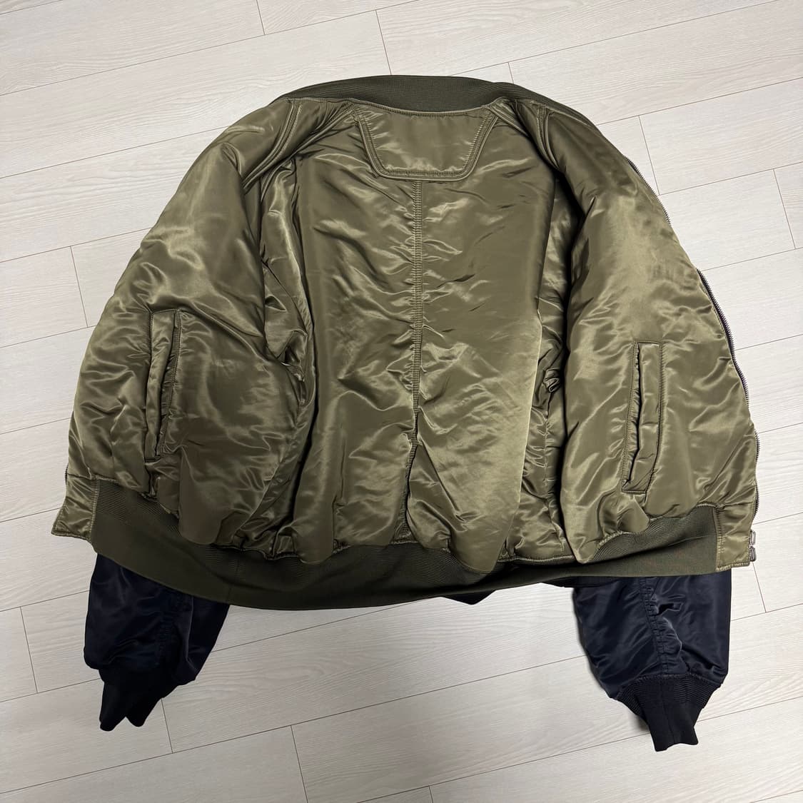 준지 도산 한정 리버시블 ma-1 상품이미지3