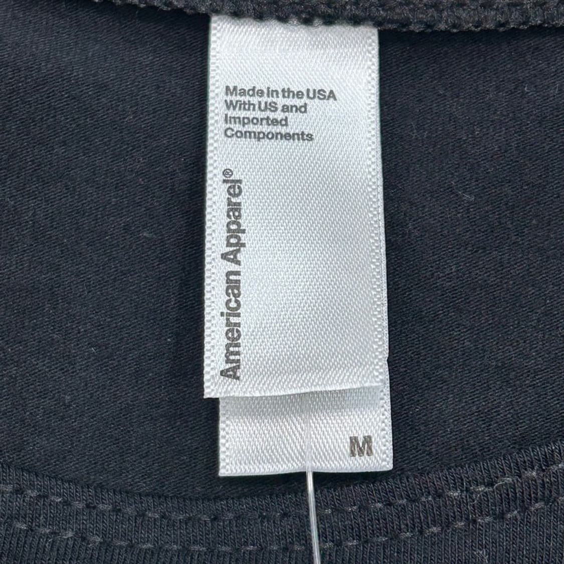 새상품 아메리칸 어패럴 블랙 롱슬리브 바디수트 M 상품이미지5