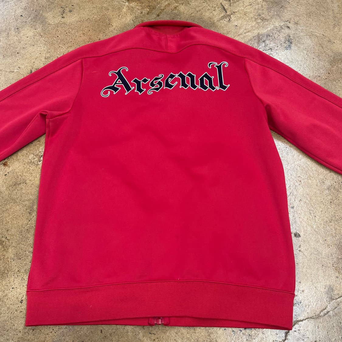 나이키 아스날 빨흰 레드 져지 트랙탑 상품이미지4