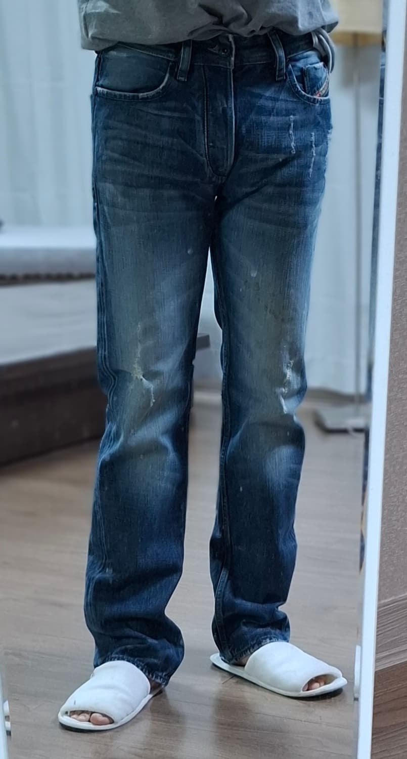 디젤 x 아디다스 콜라보 디스트로이드 데님 28 상품이미지2