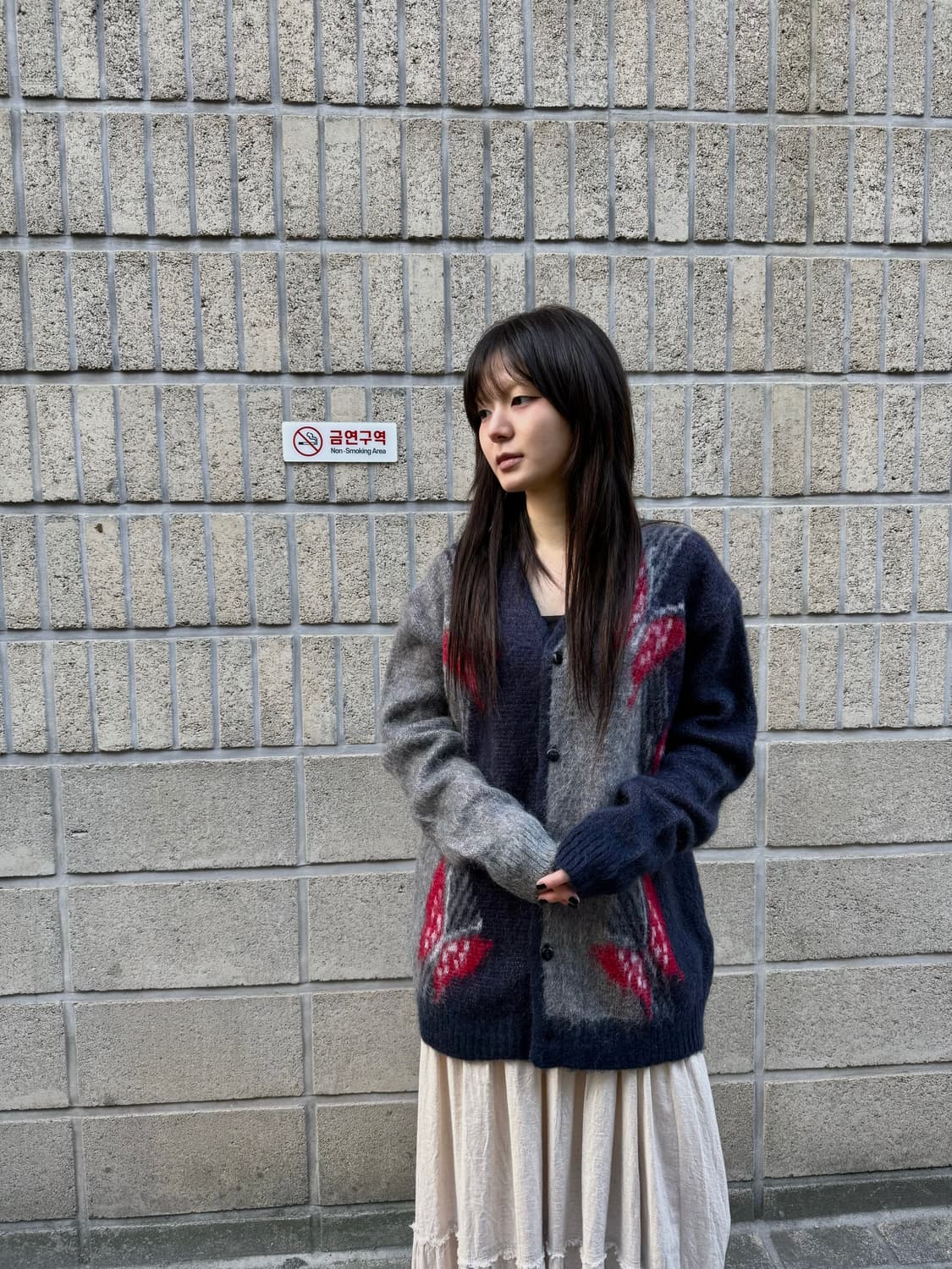 니들스 빠삐용 투웨이 컬러 가디건 상품이미지4