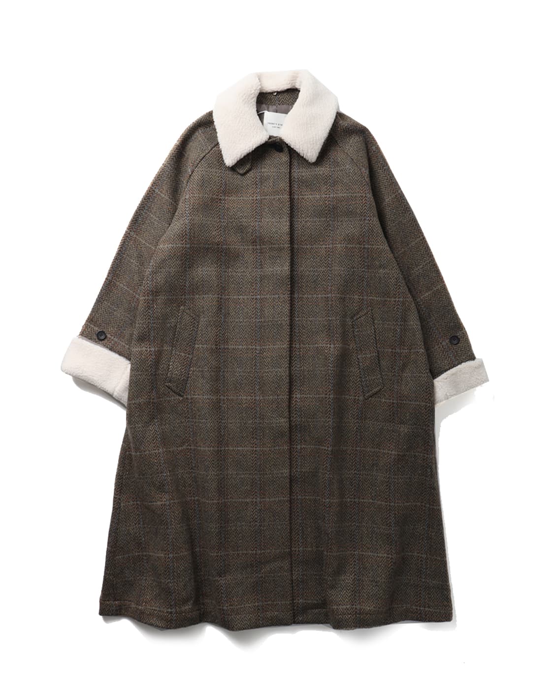 FREAK'S STORE Boa Stand Collar Coat 상품이미지1