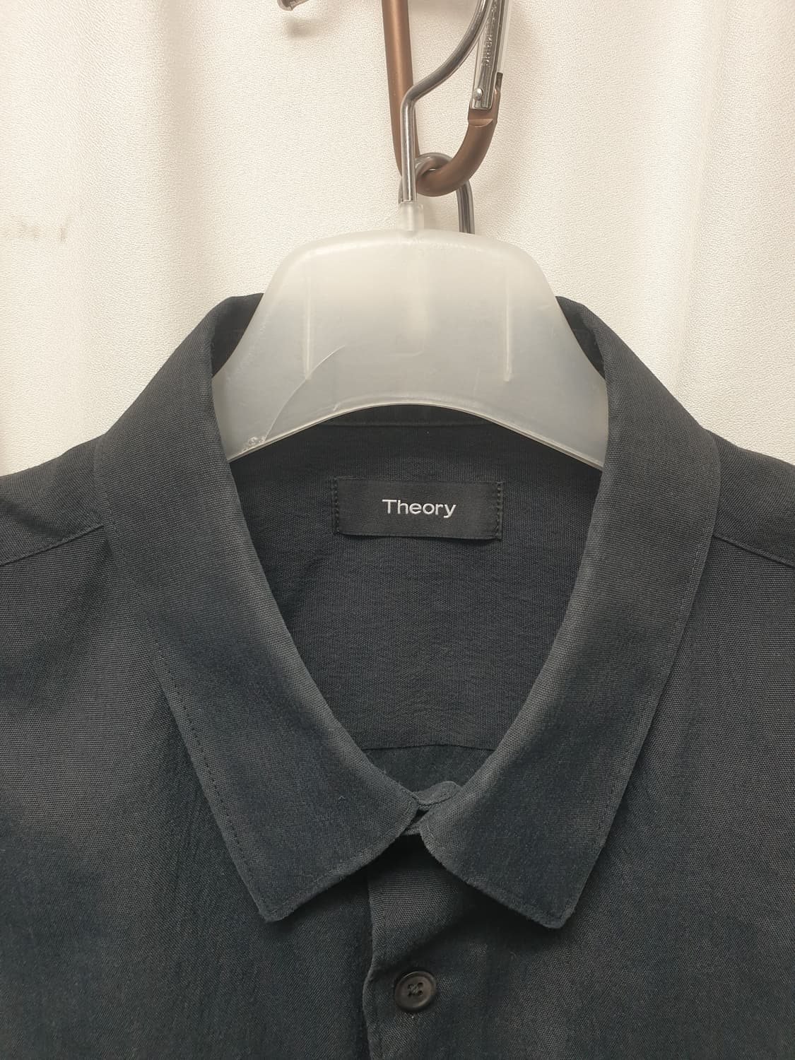 Theory 띠어리 블랙 셔츠 남성 M 상품이미지5