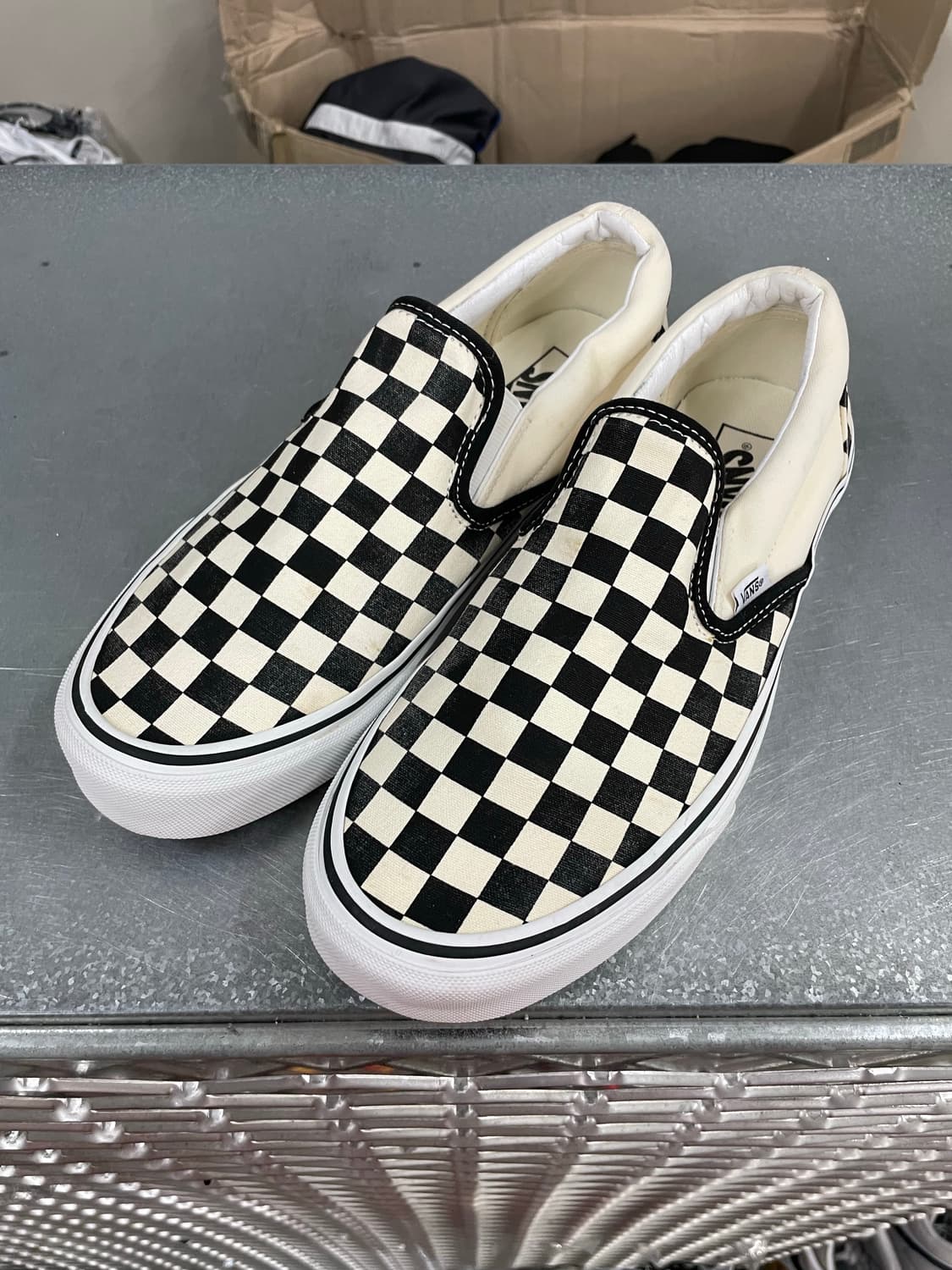 반스 스케이트 슬립온 체커보드 265 상품이미지2
