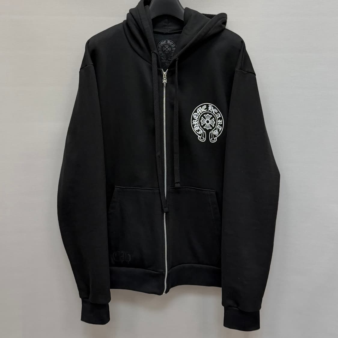 크롬하츠 홀스슈 로고 후드집업 (110)  상품이미지3