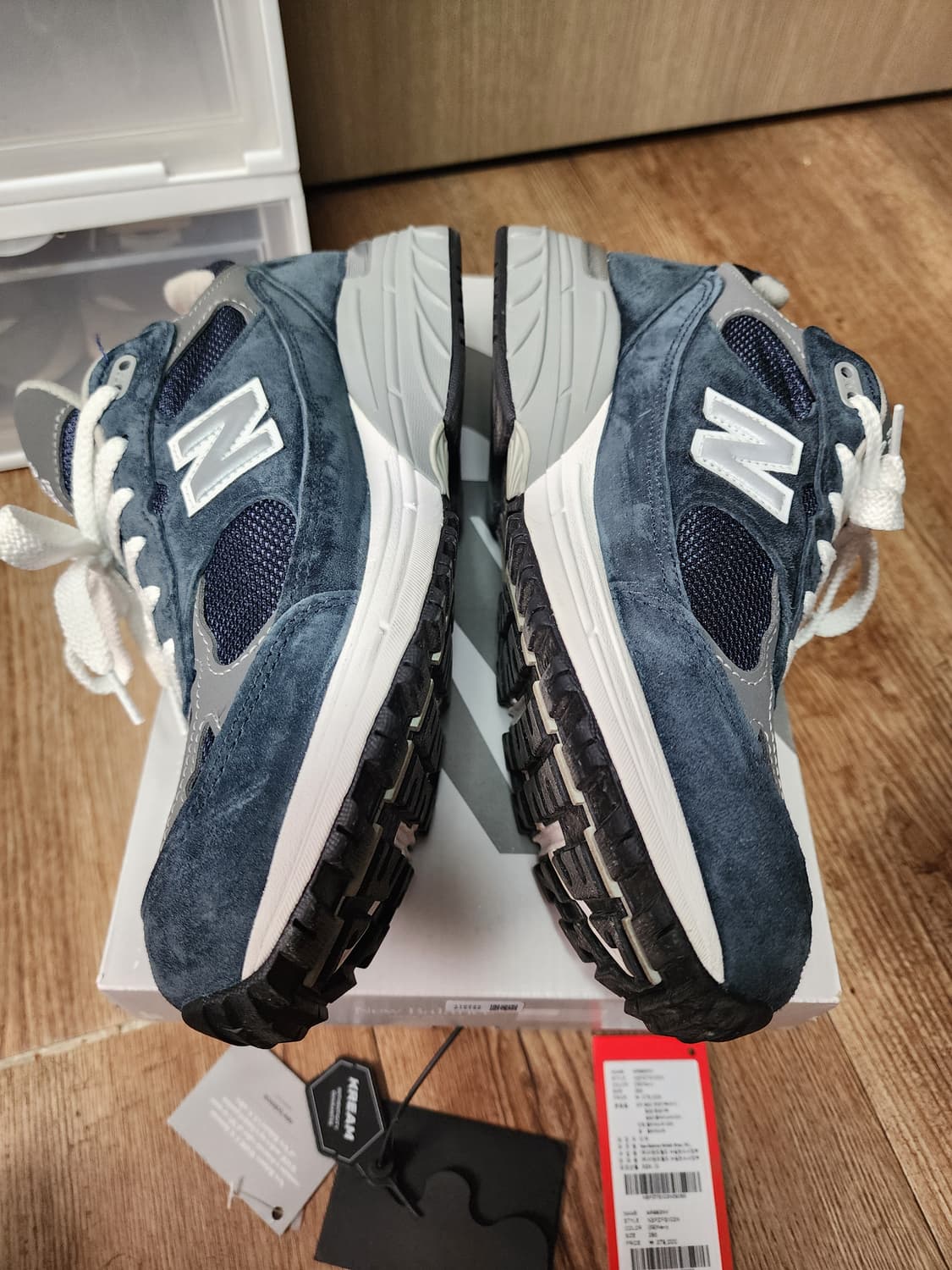 [285] 뉴발란스 993 메이드 인 USA 네이비 상품이미지2