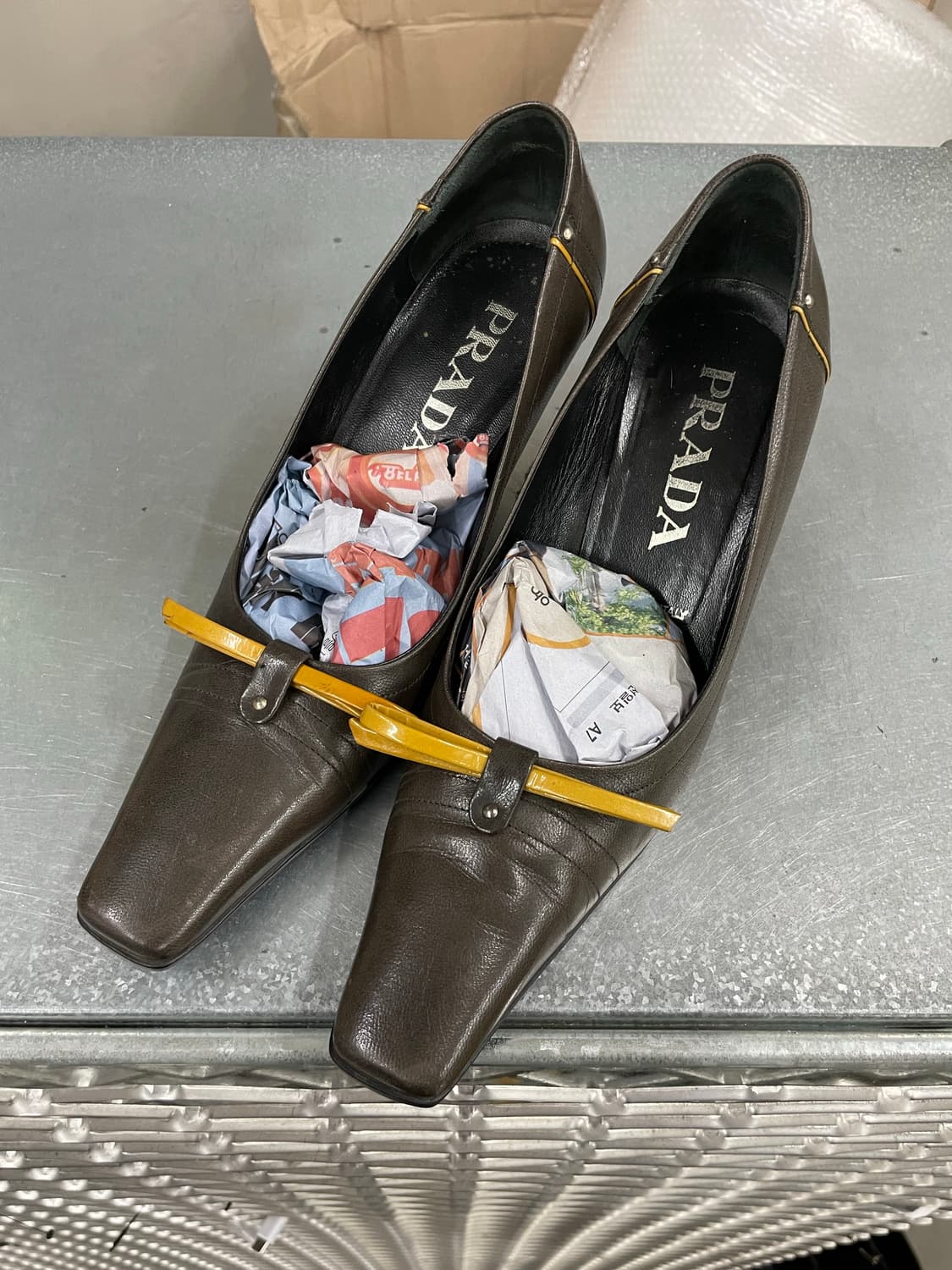 프라다 레더 펌프스 35 (gr-4682) 상품이미지2