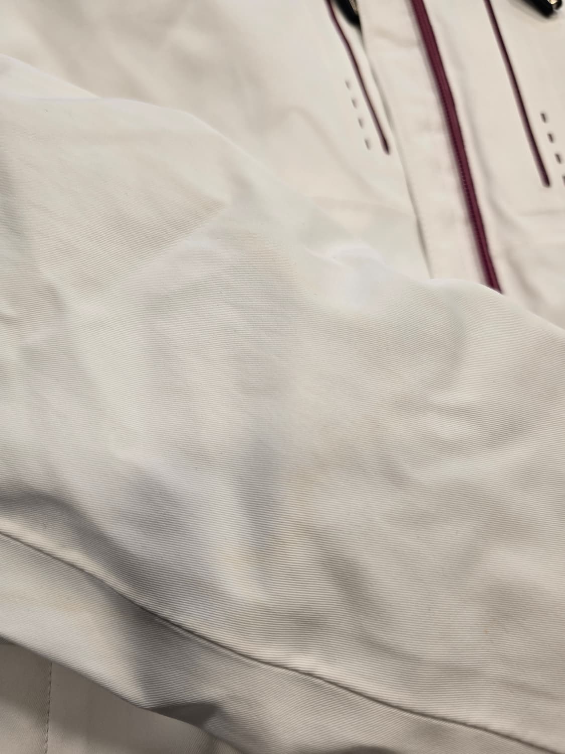 골드윈 화이트 윈드브레이커 스키 자켓 66~77 상품이미지9