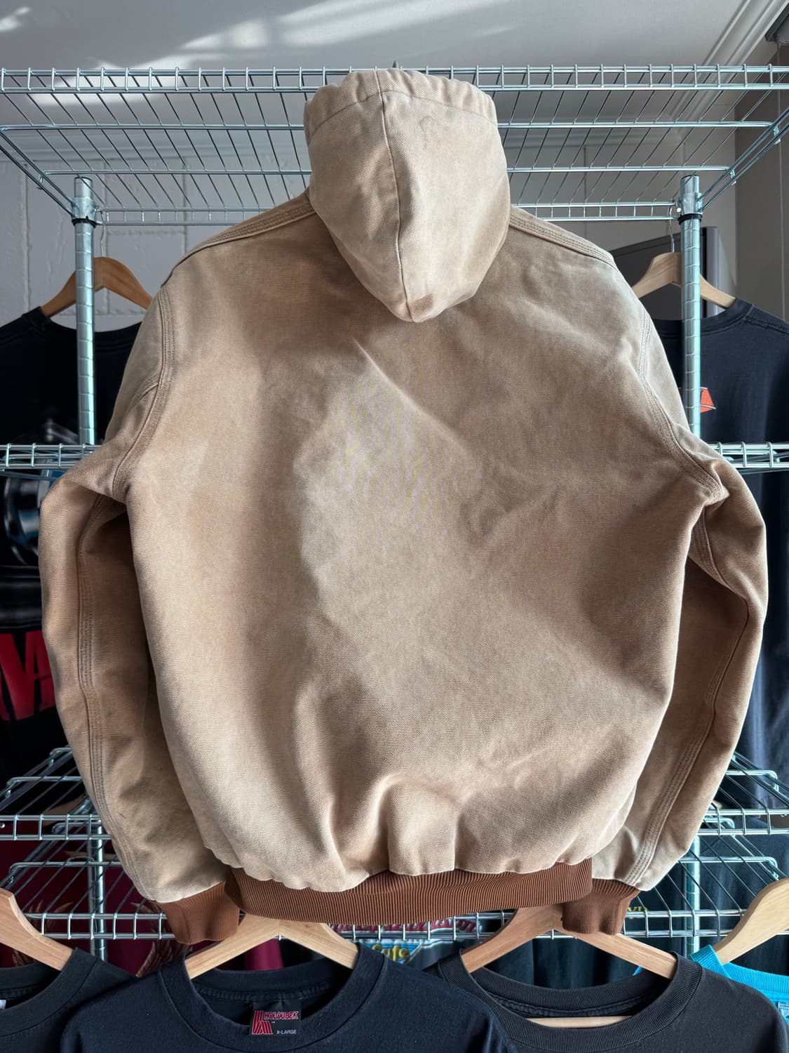 칼하트 Made in USA J03 액티브 자켓 브라운 상품이미지2