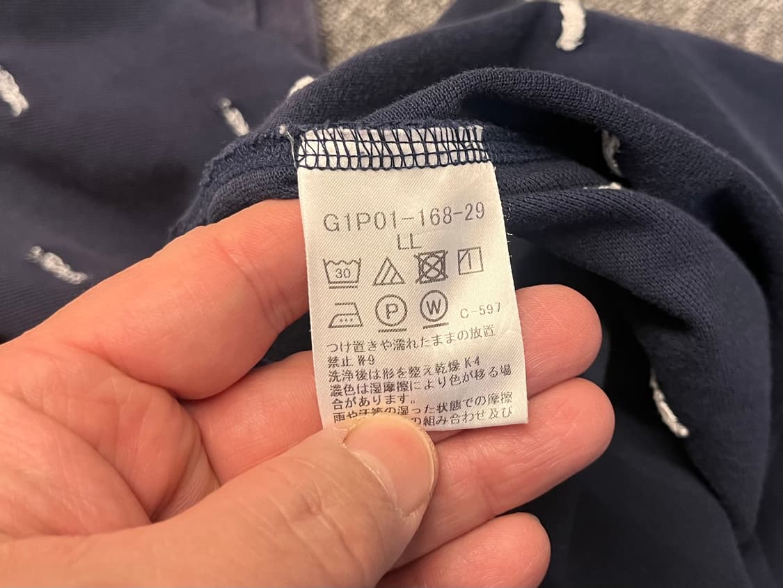[95~100] 맥킨토시 반팔 카라티 네이비  상품이미지4
