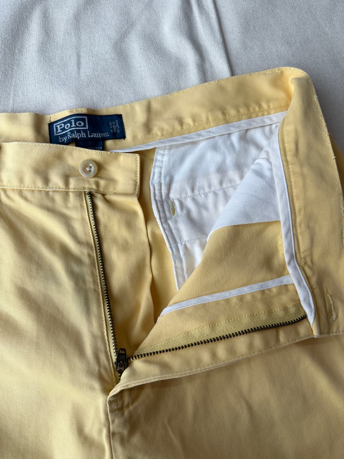 폴로 치노 쇼츠 옐로우 32 상품이미지5