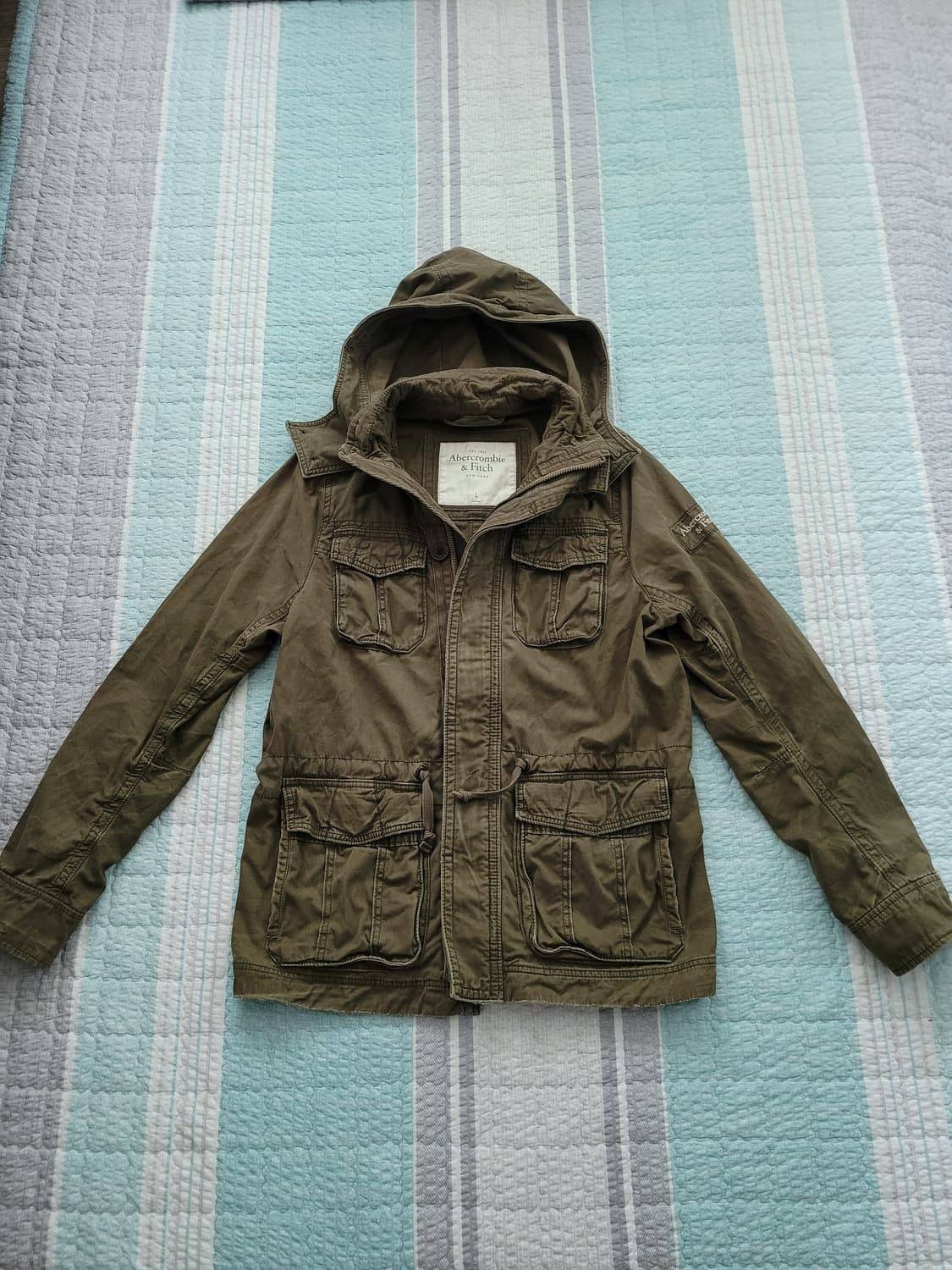 아베크롬비 Abercrombie 모건마운틴 후드야상자켓 L 100사이즈 상품이미지5