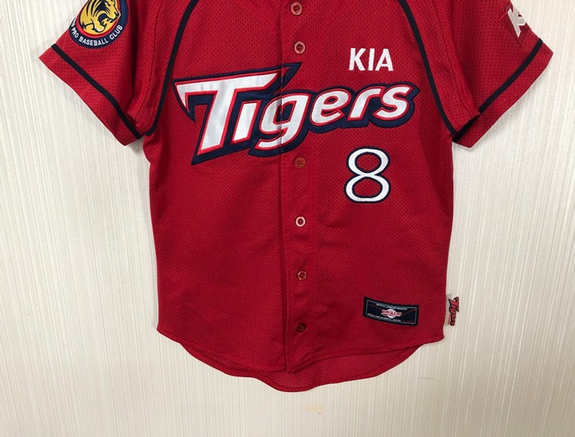 KBO 비젼코리아 기아타이거즈 원정유니폼/져지 85 #8 안치홍 상품이미지3