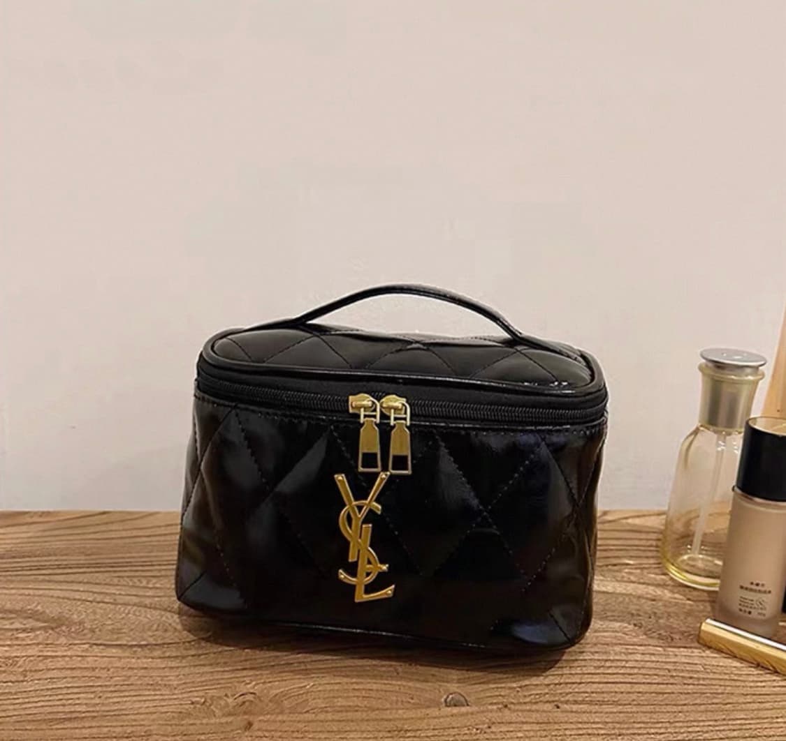 입생로랑 퀄팅 메이크업 파우치 블랙 라지 상품이미지7